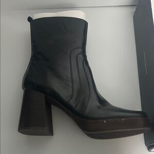 Nine West Black Heeled Boots